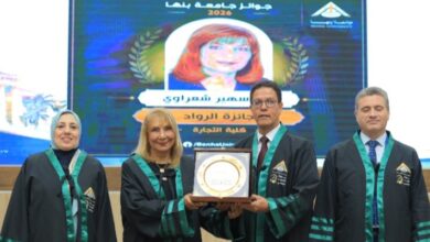 رئيس جامعة بنها يشهد احتفالية الجامعة بيوم التميز العلمي
