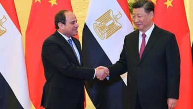 السيسي يستقبل الرئيس الصيني شي جينبينج لتعزيز الشراكة الاستراتيجية بين القاهرة وبكين السيسي يستقبل الرئيس الصيني شي جينبينج لتعزيز الشراكة الاستراتيجية بين القاهرة وبكين