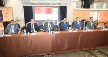 محافظ بني سويف ومدير الامن يشهدان قرعة الحج العلنيه لضباط مديرية الامن