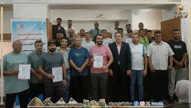 الشباب والرياضه تختتم برنامج الإسعافات الأولية والإنعاش القلبي للعاملين بالمنشآت الرياضية ببني سويف الشباب والرياضه تختتم برنامج الإسعافات الأولية والإنعاش القلبي للعاملين بالمنشآت الرياضية ببني سويف