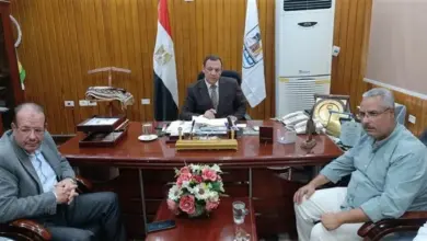 مدير تعليم بني سويف يلتقي وكيل الزراعة لبحث تطوير المدارس الزراعية