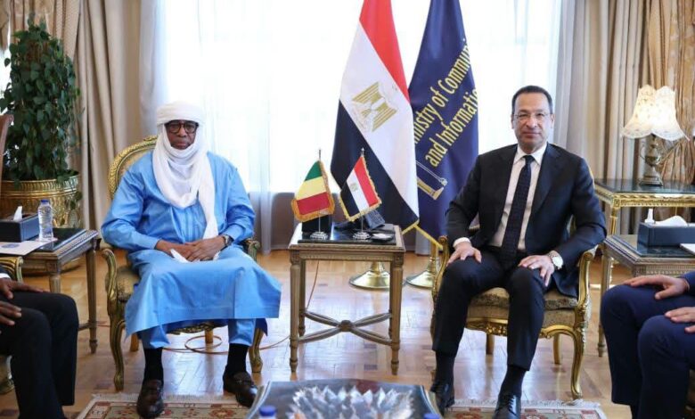 وزير الاتصالات يبحث مع نظيره المالي تعزيز التعاون في التحول الرقمي والبنية التحتية الرقمية وزير الاتصالات يبحث مع نظيره المالي تعزيز التعاون في التحول الرقمي والبنية التحتية الرقمية