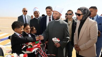 وزير الأوقاف يزور الوادي الجديد ويشهد افتتاح ووضع حجر الأساس لعدد من المساجد