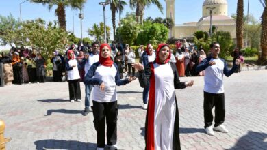 ” نائب محافظ الأقصر” يشهد احتفالية اليوم العالمى للإشارة ضمن فعاليات ” أسرتى قوتى”