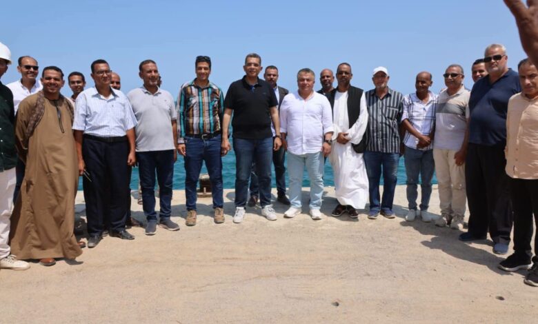 باستثمارات 588 مليون جنيه.. ميناء الشلاتين للصيد يدخل مراحله النهائية ويوفر 1500 فرصة عمل باستثمارات 588 مليون جنيه.. ميناء الشلاتين للصيد يدخل مراحله النهائية ويوفر 1500 فرصة عمل