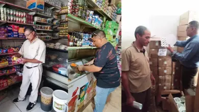ضبط زيت سيارات ولحوم فاسدة خلال حملات تموينية في بني سويف ضبط زيت سيارات ولحوم فاسدة خلال حملات تموينية في بني سويف