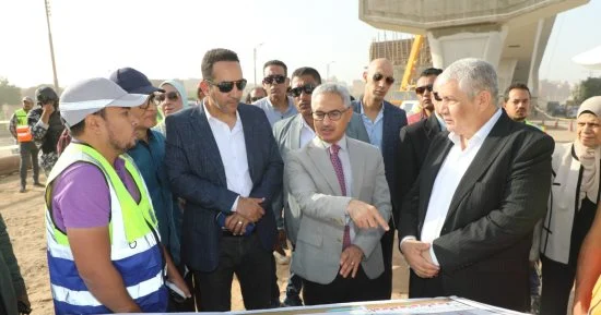 محافظ بنى سويف يتفقد أعمال إنشاء كوبرى الشاملة والميمون ورفع الكفاءة بكوبرى قُشيشة