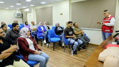 هيئة الإسعاف المصرية تنظم دورة تدريبية للإسعافات الأولية بمقر جريدة الدستور هيئة الإسعاف المصرية تنظم دورة تدريبية للإسعافات الأولية بمقر جريدة الدستور