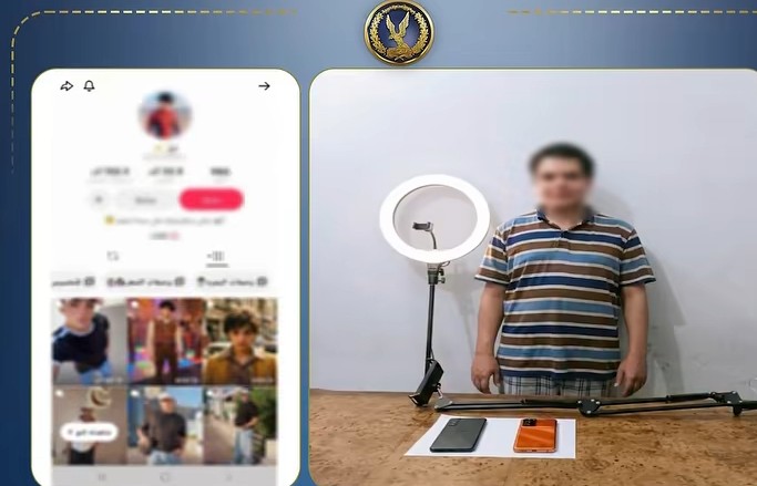 ضبط شخص نشر فيديوهات بملابس نسائية على السوشيال ميديا ضبط شخص نشر فيديوهات بملابس نسائية على السوشيال ميديا
