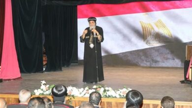 البابا تواضروس الثاني في بني سويف: «مصر وطن لا يضاهيه أي وطن في العالم..مصر هي أمي»