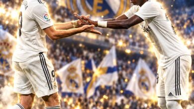 ديربى مدريد الذى شهد الظهور الأول لفينيسيوس جونيور منذ 8 سنوات
