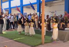 رئيس المركز و مدير الادارة التعليمية يشهدان حفل لطالبات الثانوية بنات القديمة بسمالوط 