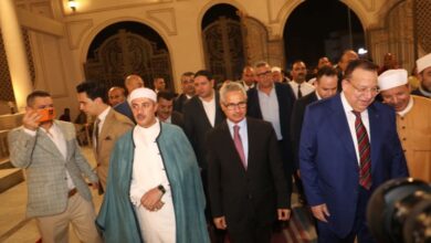 بحضور محافظ بني سويف ٠٠إحتفالية «الأشراف» بالمولد النبوي الشريف