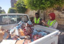 ضبط نصف طن شيكولاته منتهية الصلاحية خلال حملة مكبرة جنوب الأقصر