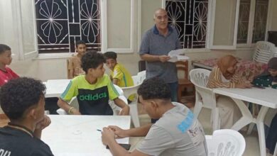 “الشباب والرياضة بالأقصر” ينظم مسابقة ثقافية فى المعلومات العامة للشباب بأرمنت