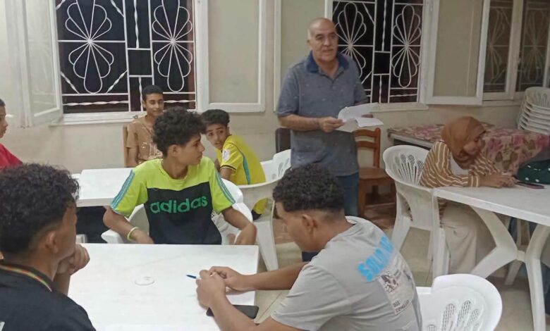 “الشباب والرياضة بالأقصر” ينظم مسابقة ثقافية فى المعلومات العامة للشباب بأرمنت “الشباب والرياضة بالأقصر” ينظم مسابقة ثقافية فى المعلومات العامة للشباب بأرمنت