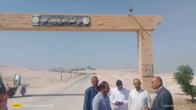 حملة مكبرة لرفع كفاءة النظافة بقرية دير جبل الطير
