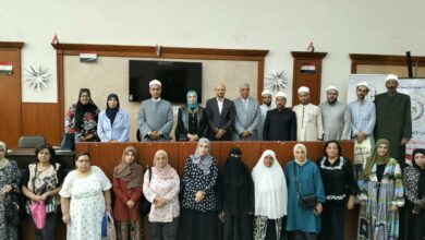ندوه بمجمع الإعلام بطنطا بعنوان ( العنف الاجتماعي وآثاره السلبية) 