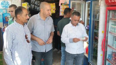 377 مخالفة في حملات تموينية بالمنيا
