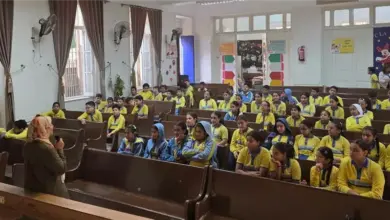 ندوة توعوية لطلاب المدارس ببني سويف تحت عنوان التغذيه السليمه والصحه الانجابيه