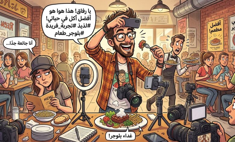 الفوود بلوجر.. عمل من لا عمل له الفوود بلوجر.. عمل من لا عمل له