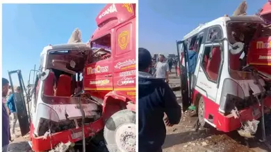 ارتفاع عدد ضحايا حادث بني سويف إلى ثلاث وفيات
