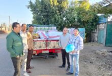 ضبط 2.1 طن من الزبدة مجهولة المصدر خلال حملة تموينية بالفيوم