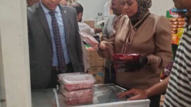 ضبط 4384 مخالفة تموينيةو 814 كيلوجرامًا من اللحوم والدواجن والأسماك غير الصالحة خلال سبتمبر