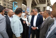 محافظ الجيزة يتابع أعمال الرصف والتطوير بشوارع كفر طهرمس والعمدة والمصرف والملكة والثلاثيني بحي بولاق الدكرور