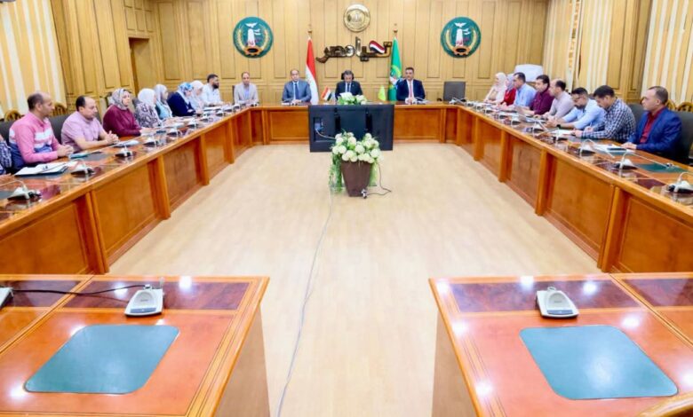 محافظ المنوفية يتابع مشروعات الخطة الاستثمارية وملفات التصالح والتقنين محافظ المنوفية يتابع مشروعات الخطة الاستثمارية وملفات التصالح والتقنين
