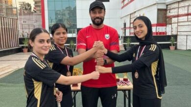 إنجاز جديد للمدرسة الرياضيةبنات بالفيوم.. 3 طالبات ينضممن إلى منتخب مصر للهوكي