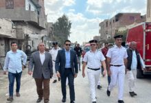 نائب محافظ الفيوم يقود حملة مكبرة بدمو.. إزالة 25 تندة حديدية ورفع إشغالات الطريق العام