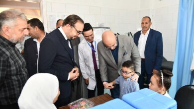 محافظ الفيوم يطلق حملة تطعيم 891 ألف طفل ضد الحصبة والحصبة الألمانية