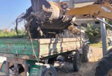 محافظ البحيرة عقب جولتها اليوم بالدلنجات واحالتها لمسؤول النظافة للتحقيق