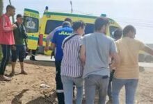 إصابة 9 أشخاص في تصادم ربع نقل وميني باص بطريق القاهرة – الفيوم الصحراوي