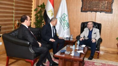 محافظ الفيوم يبحث مع مستشاري النيابة الإدارية تعزيز الرقابة ومكافحة الفساد