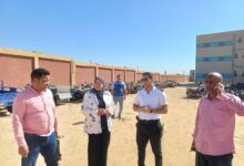 رئيسة مركز ومدينة ملوي تستهل جولاتها الميدانية بتفقد سوق المواشي الجديد ووحدة المرور بتونا الجبل