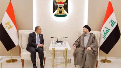 عبد العاطي وعمار الحكيم يبحثان تعزيز الشراكة المصرية العراقية وسط تصاعد التوترات الإقليمية عبد العاطي وعمار الحكيم يبحثان تعزيز الشراكة المصرية العراقية وسط تصاعد التوترات الإقليمية