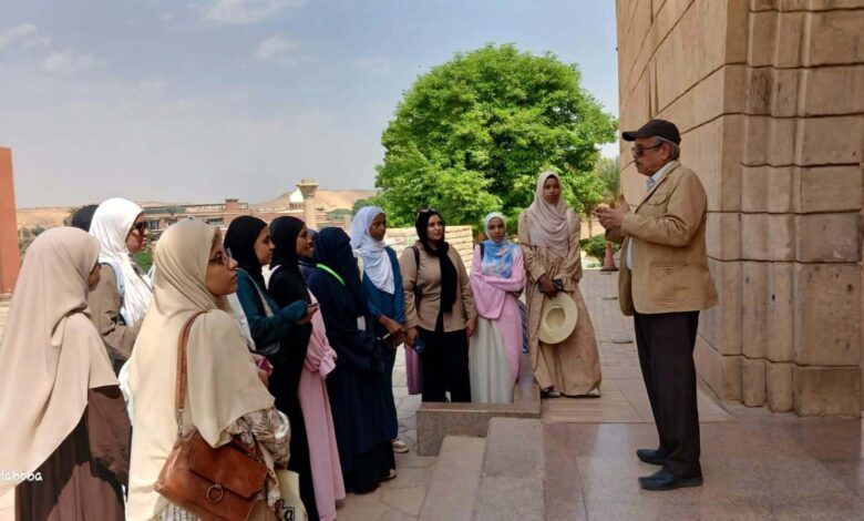 مؤسسة زاهي حواس بأسوان تنظم زيارة ميدانية لطالبات جامعة الأزهر إلى متحف النوبة ​