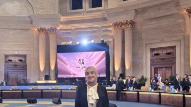 شهد ياسر شحاتة ضمن وفد وزارة الشباب والرياضة في منتدى مصر 2026