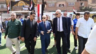 محافظ الغربية يفتتح أعمال إحلال وتجديد الملعب الخماسي بمركز شباب قرية ميت يزيد بالسنطة بتكلفة 1,5 مليون جنيه