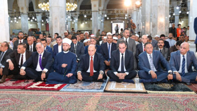 في رحاب المسجد الأحمدي.. وزير الأوقاف ومحافظ الغربية ورئيس الهيئة الوطنية للإعلام يؤدون صلاة الجمعة احتفالًا بالعيد القومي الـ228