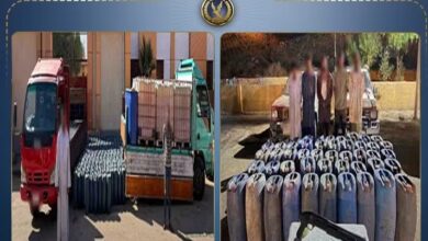 ضبط 7 أشخاص بحوزتهم 16 ألف لتر سولار قبل بيعها بالسوق السوداء في أسوان