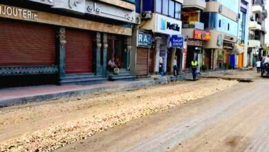 عاصمة السياحة جميلة آمنة.. طلاء جميع الأعمدة الديكورية ورصف ميدان أبو الحجاج