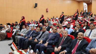 محافظ البحر الأحمر يشهد استقبال الطلاب الجدد بجامعة الغردقة
