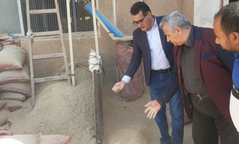 “وكيل تموين الأقصر” يجرى جولة تفقدية مفاجئة بمطحن الإتحاد “وكيل تموين الأقصر” يجرى جولة تفقدية مفاجئة بمطحن الإتحاد
